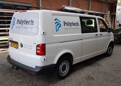 Achterkant Volkswagen Polytech